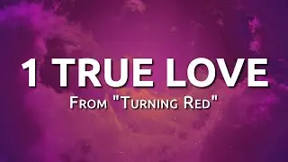 1 True Love (From Disney and Pixar's Turning Red) (Lyrics) | 99Hz Lyrics