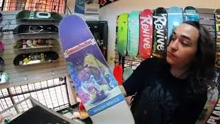 Board setup at the skate shop 3