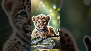 Cute Baby Ceetha #cuteanimals #cute #baby #cublife #anime #cheetha #babycheetha#animals