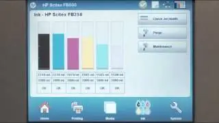 HP Scitex FB500 demo