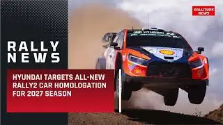HYUNDAI TARGETS ALL-NEW RALLY2 CAR HOMOLOGATION FOR 2027 SEASON