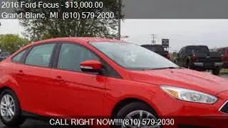 2016 Ford Focus SE 4dr Sedan for sale in Grand Blanc, MI 484