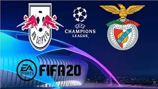 FIFA 20 l RB Leipzig vs Benfica l UEFA Champions League l Group G (Matchday 5)