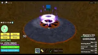 Combo Quake + Godhuman + Gravity cane