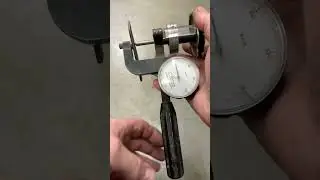 Rockwell testing knife blades. Ames tester