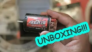 ArSiwithTyoPat: Surpass Hobby 20T Crawler Motor UnBoxing