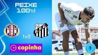 GOLS | S&Atilde;O-CARLENSE 1X2 SANTOS | COPINHA 2026 | (Narra&ccedil;&atilde;o: Cadu)