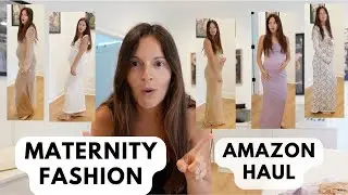 Amazon dresses try on haul | Maternity dresses | Bump friendly dresses | Under $50