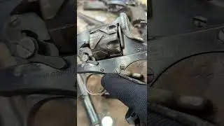 Automatic Revolver | Slide Recoil Rotation | Early Model Webley Fosbery | .455 6-Shot SAO
