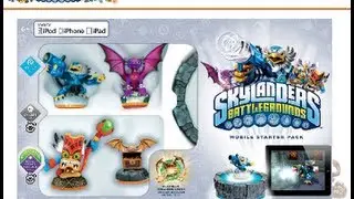 SKYLANDERS GIANTS UPDATE 4 - Battlegrounds iPod Game?!