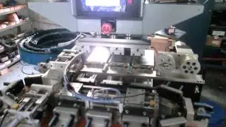 3-Color Automatic Pad Printer for Hanger Size Clips