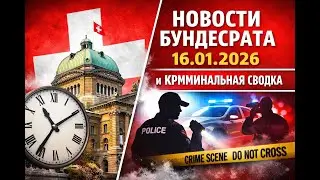Новости Бундесрата, Швейцария &mdash;16 января 2026 года. Криминальная хроника#новости #news