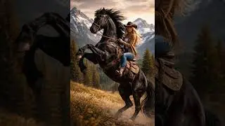 Blonde with Blue Eyes | Wild Horse, Wild Heart #MontanaVibes#WildHeart#CowgirlSpirit