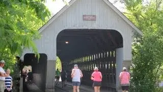Covered Bridges Half Marathon 2013 Vermont (6 minute version)