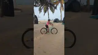 Cycling 🚲 # Marari ⛱️ # 625 calories # shorts# Trending # work out # kids# trending