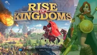 Rise of Kingdoms Barbarians Fort Rally Attack || D6 District 6 Alliance