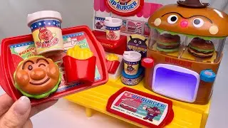 [🐰toy asmr🐰] 2010's ANPANMAN Hamburger Shop Retro Toys Satisfying Unboxing No talking | Review Toys