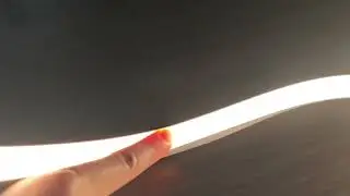 15x15mm top and vertical bend Flex neon light