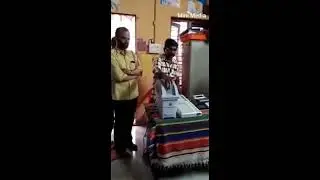 VVPAT new  voting machine Demo malayalam