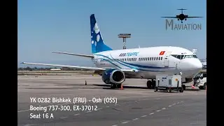 Avia Traffic, Boeing 737-300, Bishkek (FRU) - Osh (OSS)