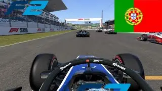F2 2021 - 5% Race Portugal in Guanyu Zhou UNI-Virtuosi Racing | PS4