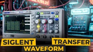 Easily Transfer Waveforms from a SIGLENT Oscilloscope to a SIGLENT SDG Generator