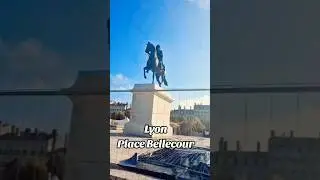 1172. Lyon Plaace Bellecour Statue of Louis XIV #travel #holiday ##architecture #tourism #france #ue