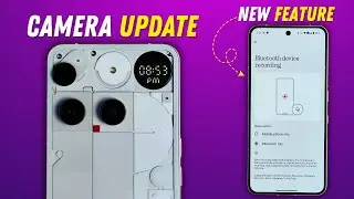 Nothing Phone (3) Major Update! | Bluetooth Recording Feature & Improved Camera 🚀