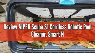 Review AIPER Scuba S1 Cordless Robotic Pool Cleaner, Smart Navigation, Wall Climbing Cleaning Vacuum