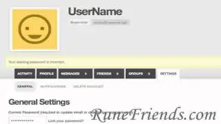 RuneFriends 'The Runescape Social Networking site' Basics and introduction
