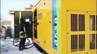 Mobile power generators from S. Korea and Turkey being installed in Ukraine (Kyiv & Dnipro)