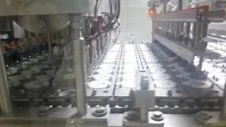 12X75 Yoghurt filling machine pick & place robot