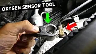 HOW TO REMOVE OXYGEN SENSOR  OXYGEN SENSOR SOCKET