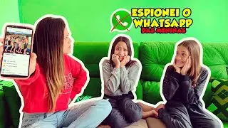 ESPIONEI O WHATSAPP DAS MENINAS - MILLENA E MANU MAIA