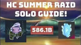 How To Solo HC Summer Raid! RPG SIM