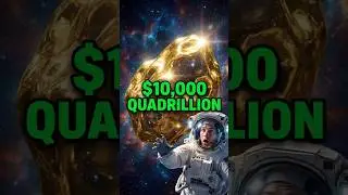 The Rock Worth $100,000,000,000,000,000,000 💰🚀#space #gold #nasa #future #science #luxury #16Psyche