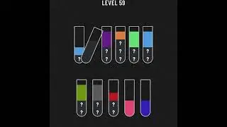 Water Sort Game Level 59