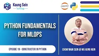 Python Fundamentals for MlOps - Constructor in Python [Episode 19]