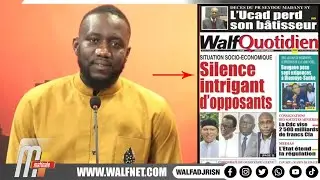 Revue de presse en WOLOF du 08 janvier 2026 avec Oumar Gueye sur walfadrji