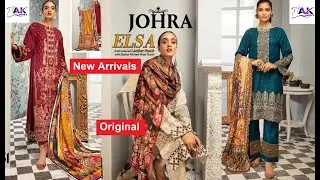 Johra Embroidered Peach Leather | Wool Shawl | Johra Winter Collection 2021 | Winter Suits Uk