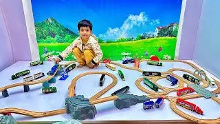 Preschool Learning with Trucks, Trains & Colors | Educational Videos for Kids #forkids #toys 