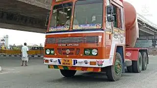 Lorry videos! Ashok Leyland and Tata cement Bulker Truck!
