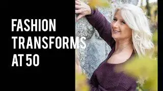 Attractive Natural Older Women Fashion Over 50 60