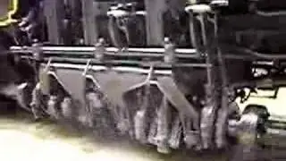 Shay Locomotive gear in motion