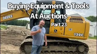 Attend Auctions for Farm Equipment and Tool Startup to Save Money and Find Deals