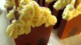 Gingerbread house soap bars!