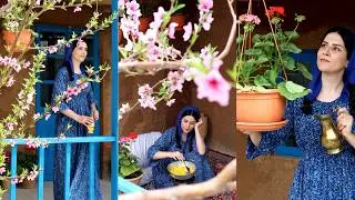 Peaceful Village Life | Traditional Meat Vavishka Cooked in Nature