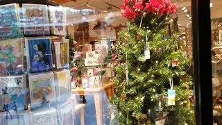 Checking out the Made in Oregon store display & Provisions sweet treats (OFL 0973)