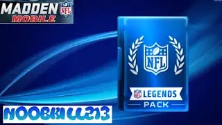 Madden Mobile Legendary Pack Opening!!