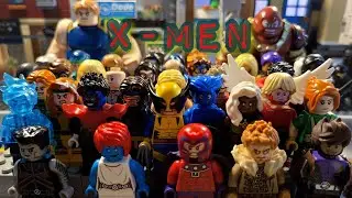Lego X-Men Custom + Official Minifigures